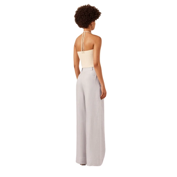 Shona Joy Brisa Tailored Wide Leg Pant Ice Blue 597779 nobg