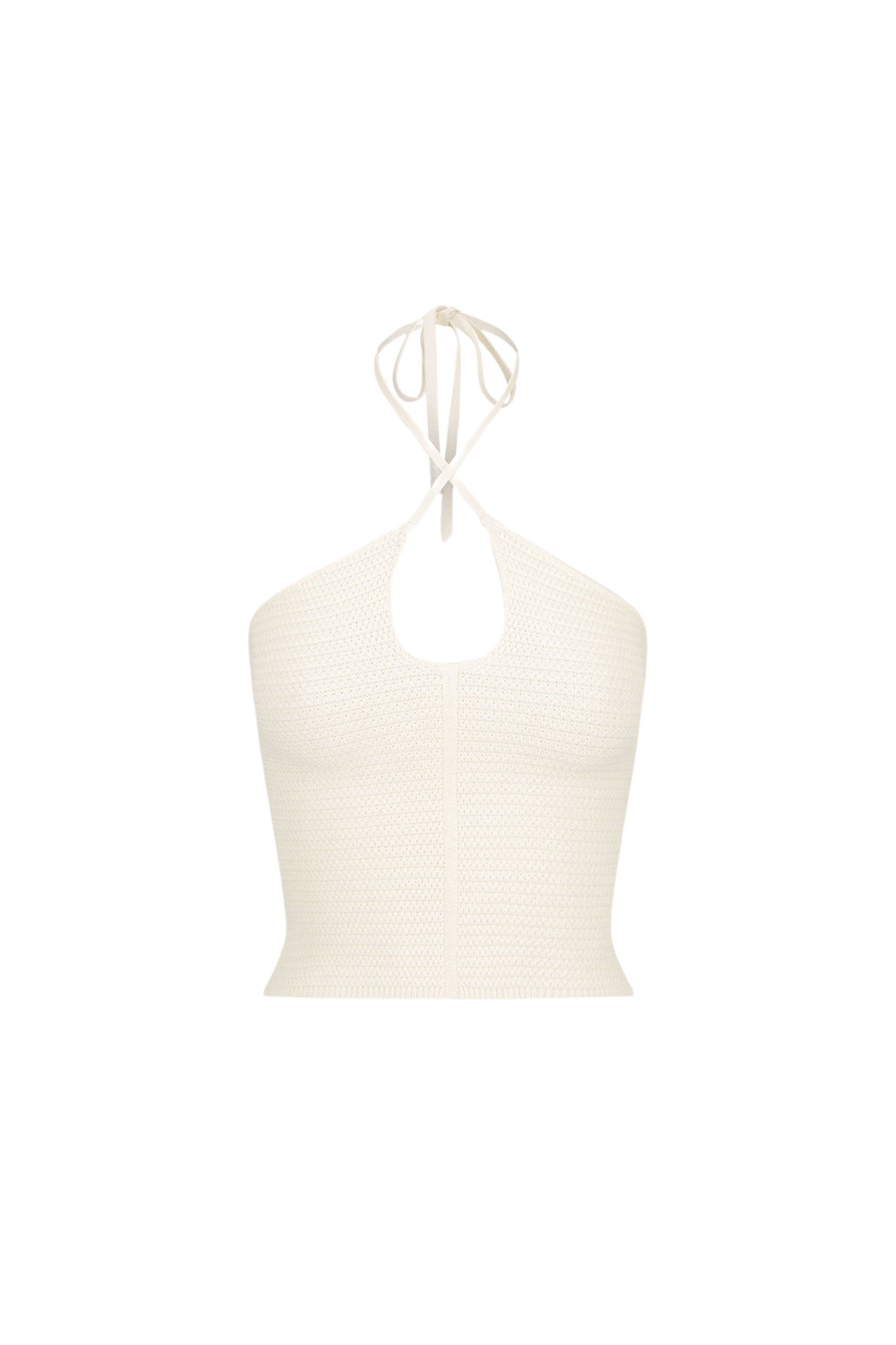 Shona Joy Eve Cross Front Top – Coconut