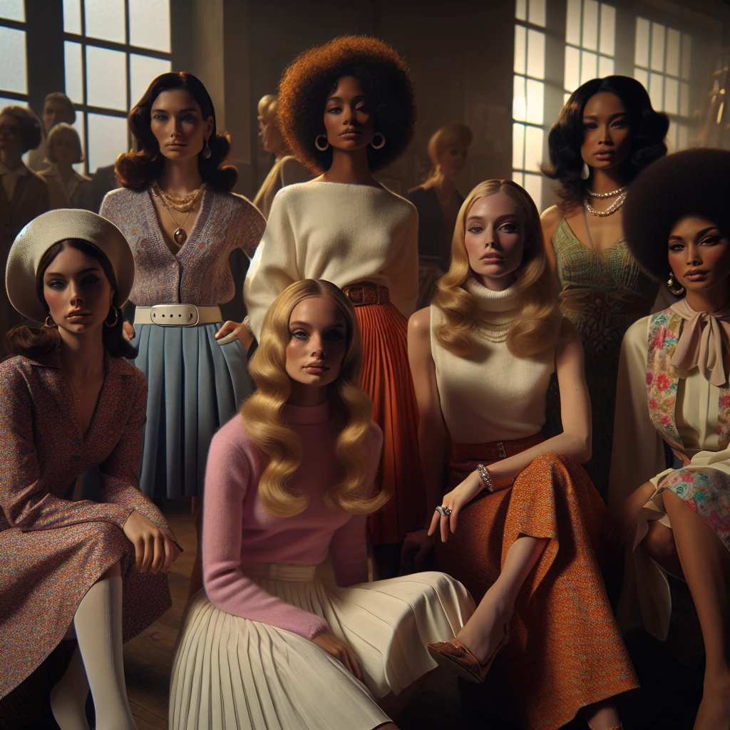 how did women dress in the 1960s