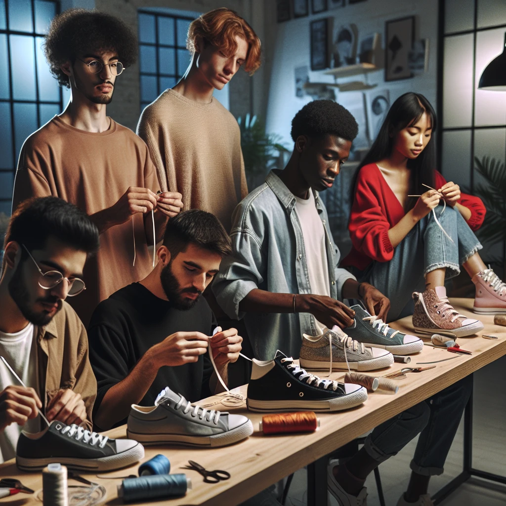 6 Influencers Customize Their Own Sneakers At Replica Luxury Handbag Using The  Luxury Handbags x The Shoe Surgeon Tutorials