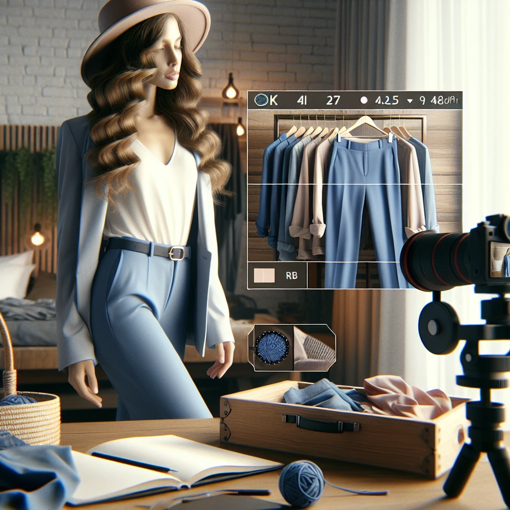 what to wear with blue dress pants women