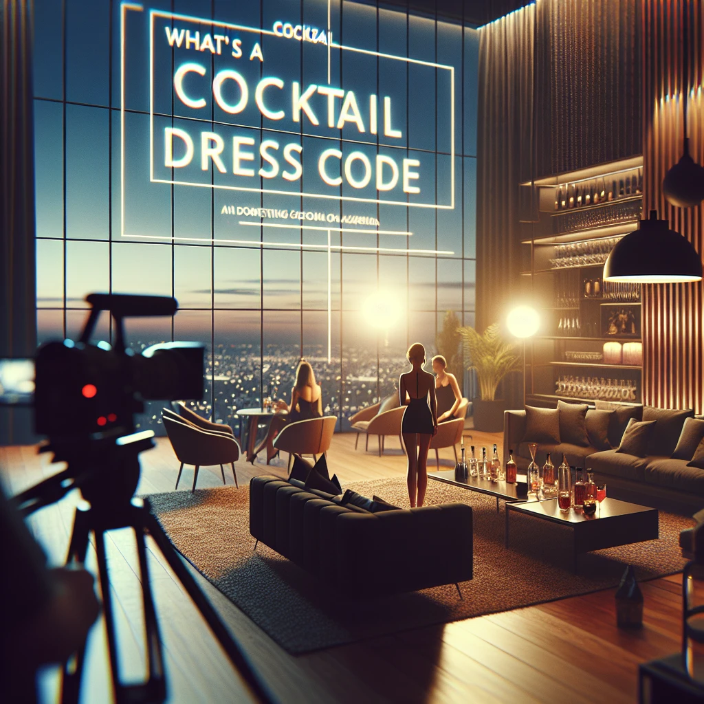 what is dress code cocktail mean