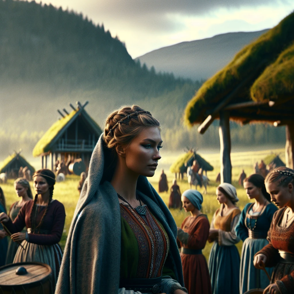 how did viking women dress
