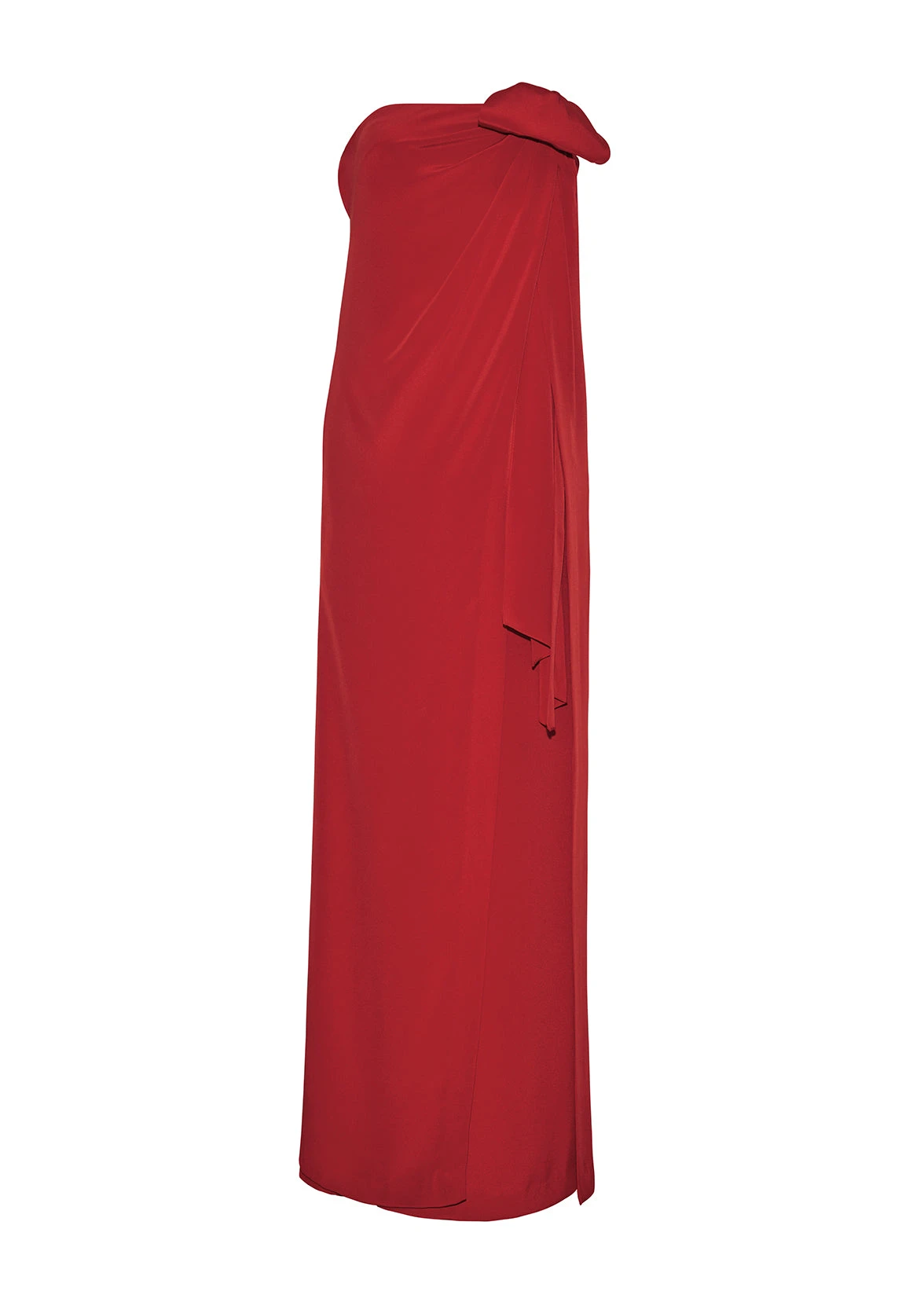 Adam Lippes Bustier Dress With Drape In Silk Crepe Adam Lippes dress