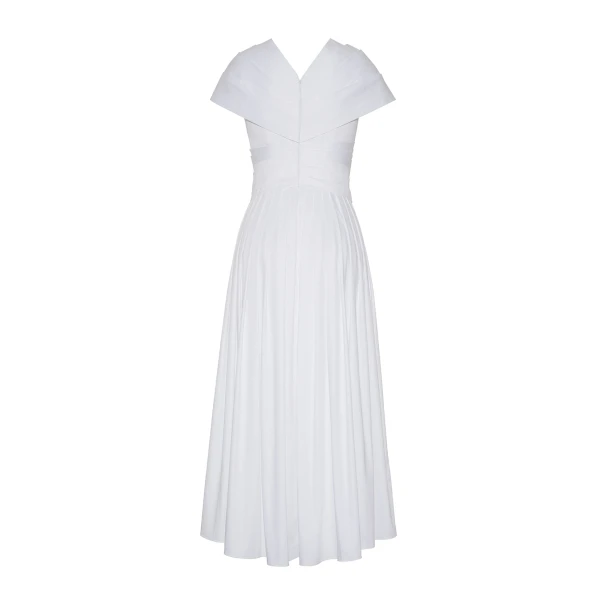 Sibyl Dress In Cotton Poplin - Image 6
