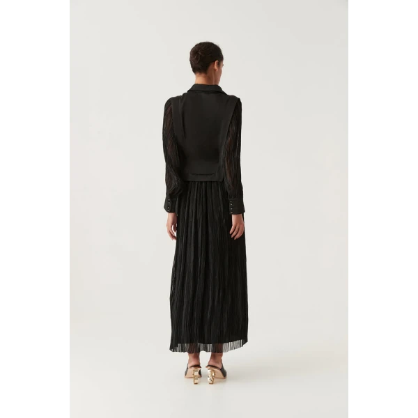 Aeriel Bib Front Maxi Dress - Image 6