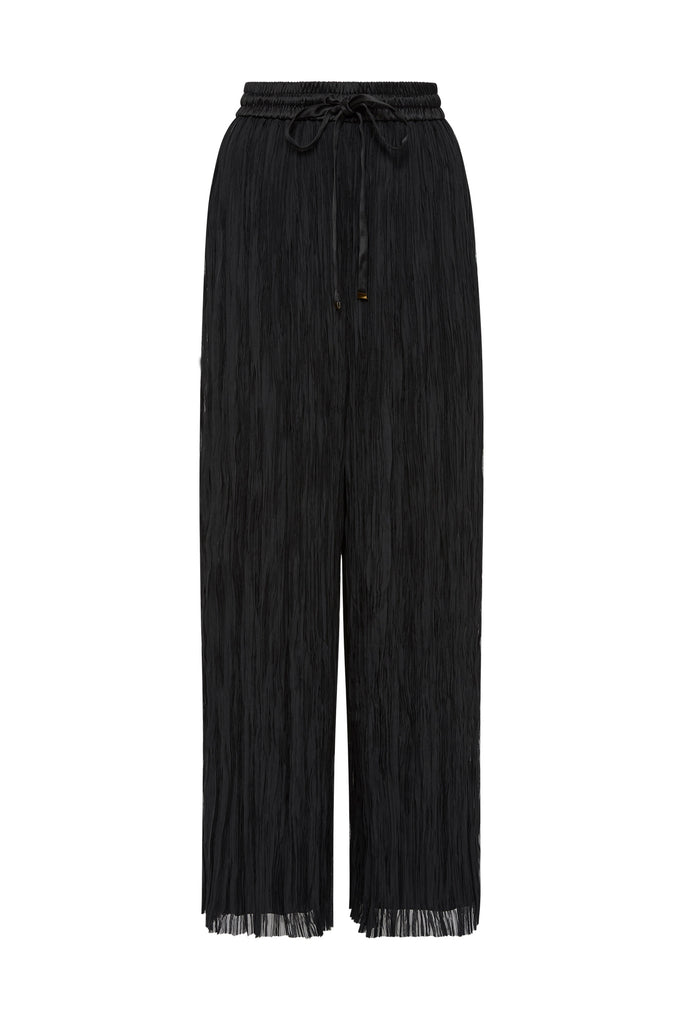 Aje Aeriel Pleated Palazzo Pant