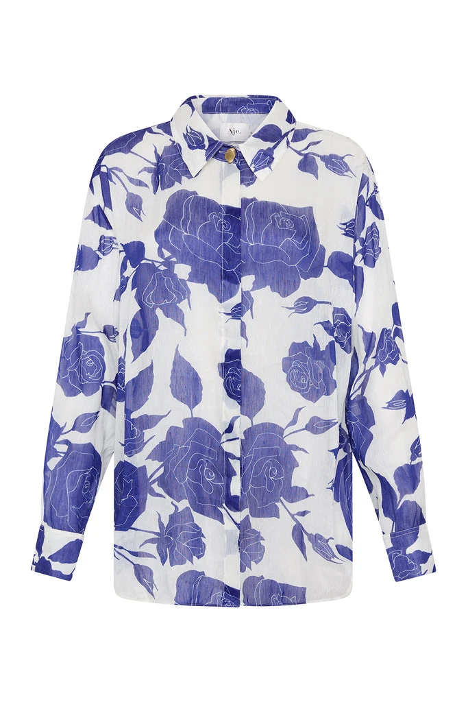 Aje-Belonging-Oversized-Shirt Aje Pink Tops