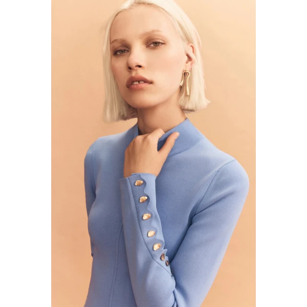 Harmony Knit Mini Dress - Image 6