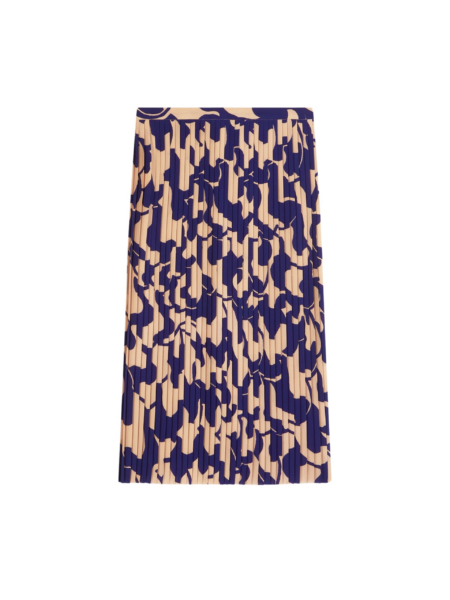 Dries Van Noten Printed plisse skirt scaled70191 nobg