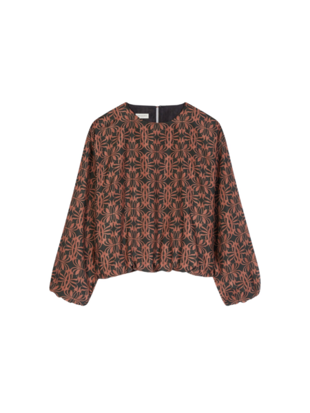 Dries Van Noten Silk cocoon top scaled26927 nobg