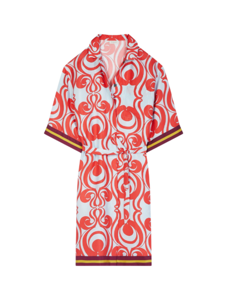 Dries Van Noten Silk shirt dress 4 scaled35727 nobg