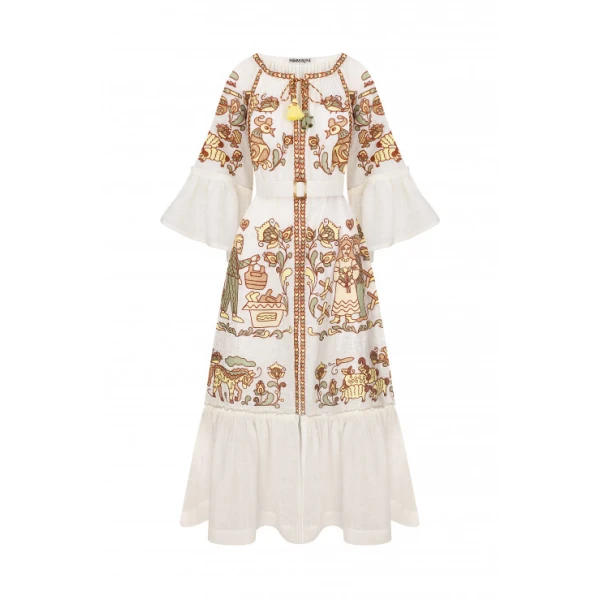 Foberini Vishita History Bezheva Maxi Dress