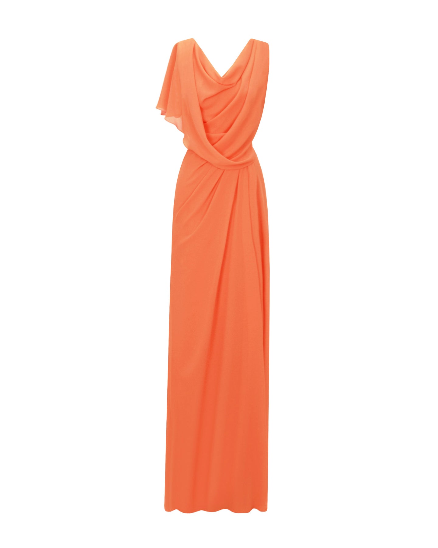 Gemy Maalouf Open V-Shaped Back Dress