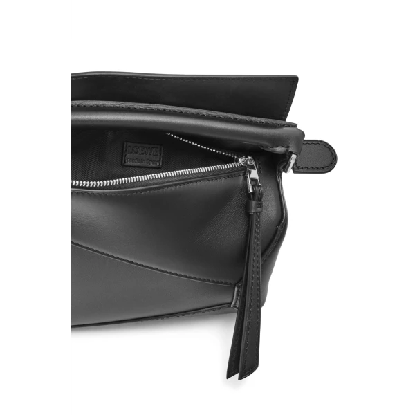 Mini Puzzle bag in satin calfskin - Image 5