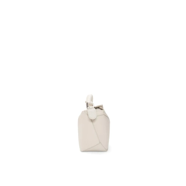 Mini Puzzle bag in soft grained calfskin - Image 4