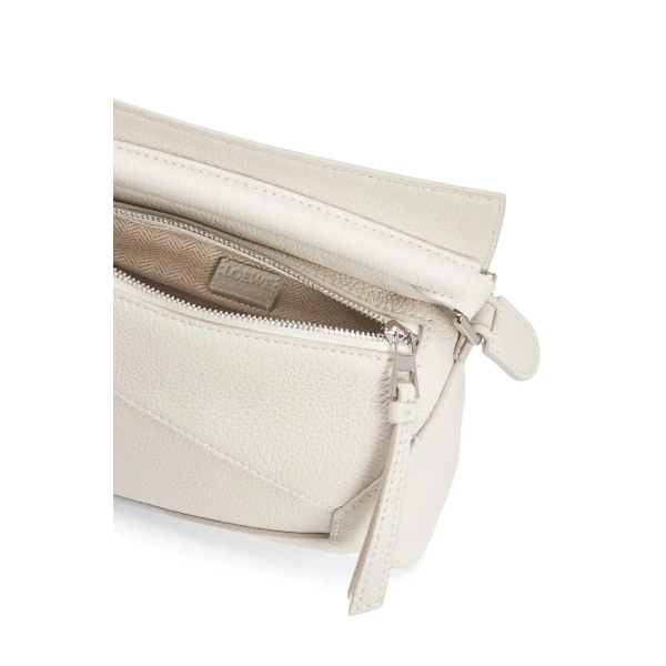 Mini Puzzle bag in soft grained calfskin - Image 7