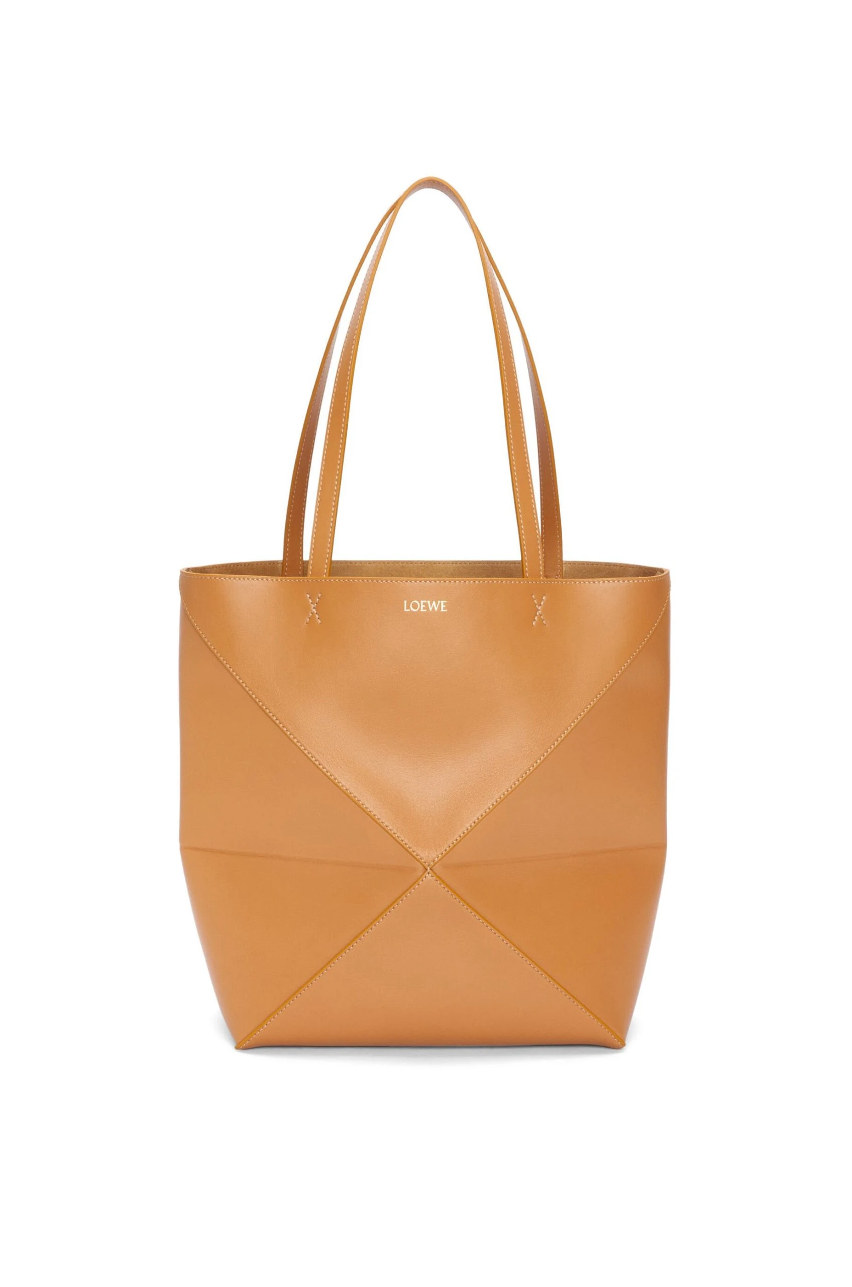 LOEWE-Puzzle-Fold-Tote-in-shiny-calfskin LOEWE puzzle bag
