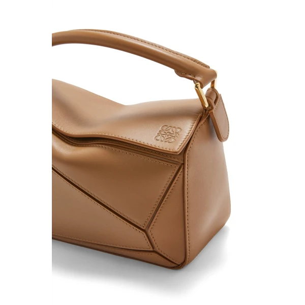 Small Puzzle bag in satin calfskin - Image 9
