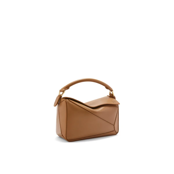 Small Puzzle bag in satin calfskin - Image 3