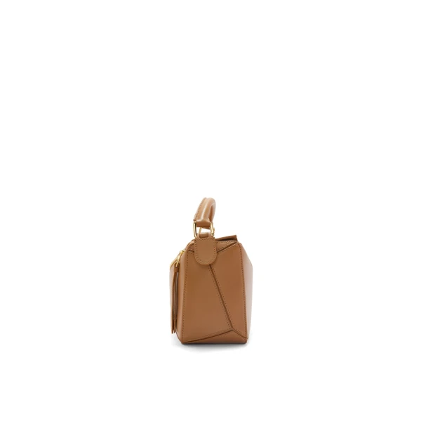 Small Puzzle bag in satin calfskin - Image 4