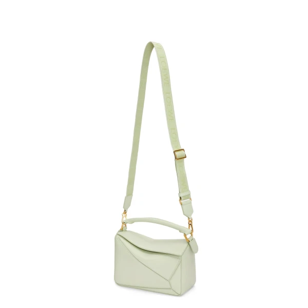 Small Puzzle bag in satin calfskin - Image 5