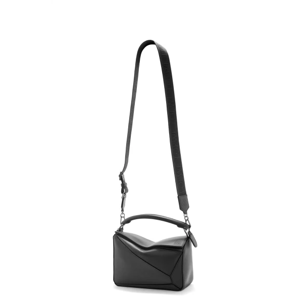 Small Puzzle bag in satin calfskin - Image 5