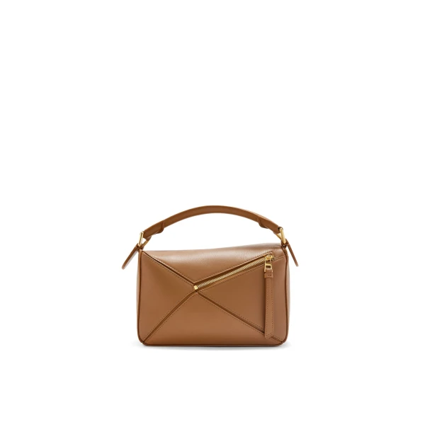 Small Puzzle bag in satin calfskin - Image 5