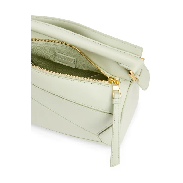 Small Puzzle bag in satin calfskin - Image 6