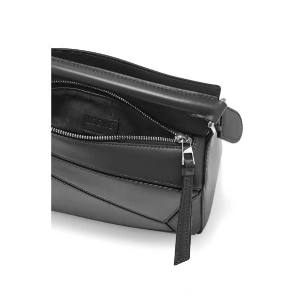 Small Puzzle bag in satin calfskin - Image 6