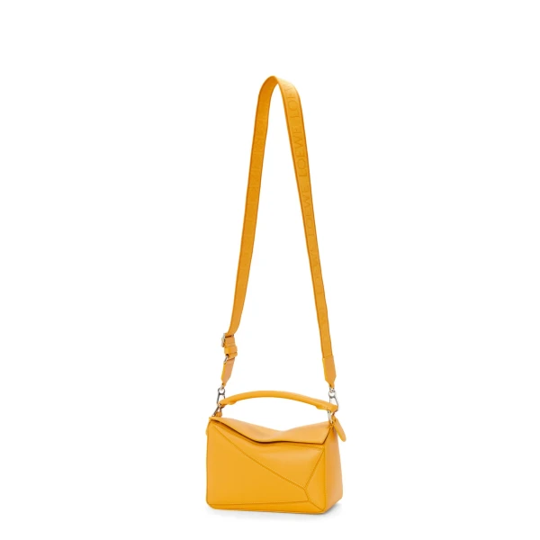 Small Puzzle bag in satin calfskin - Image 2