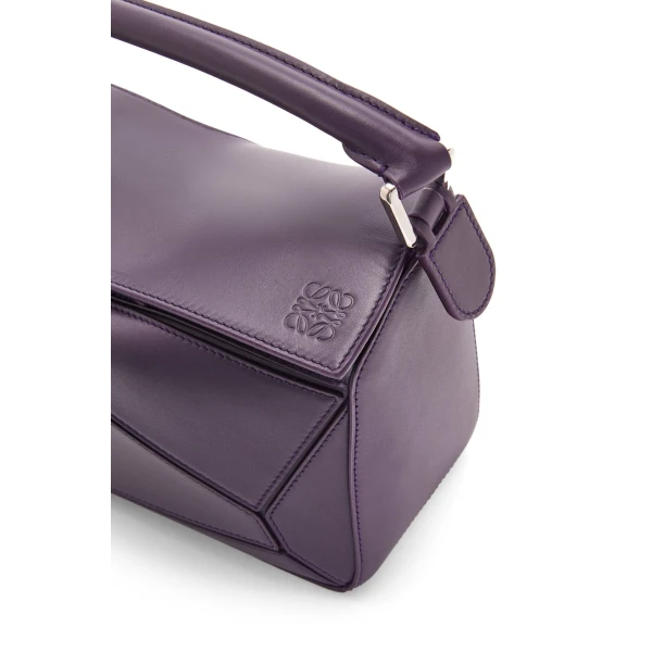 Small Puzzle bag in satin calfskin - Image 2