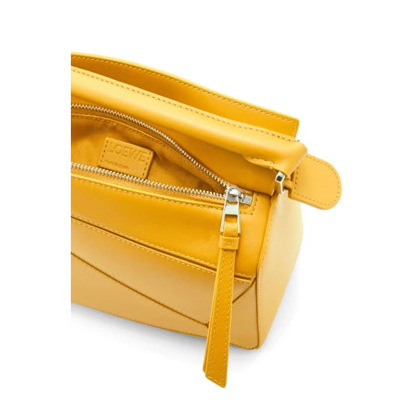 Small Puzzle bag in satin calfskin - Image 3