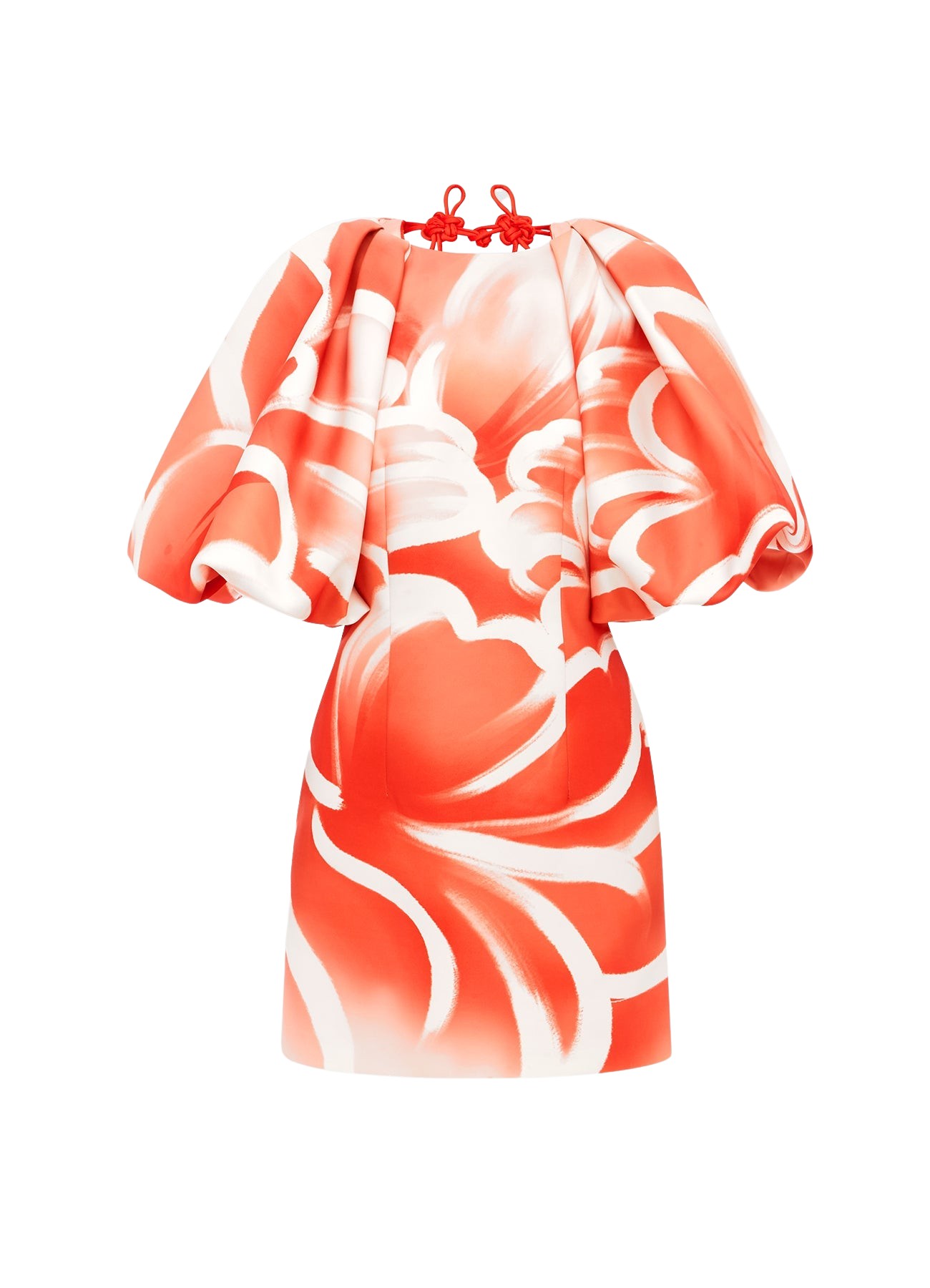 Leo Lin Arabella Puff Sleeve Mini Dress – Ruyi Print