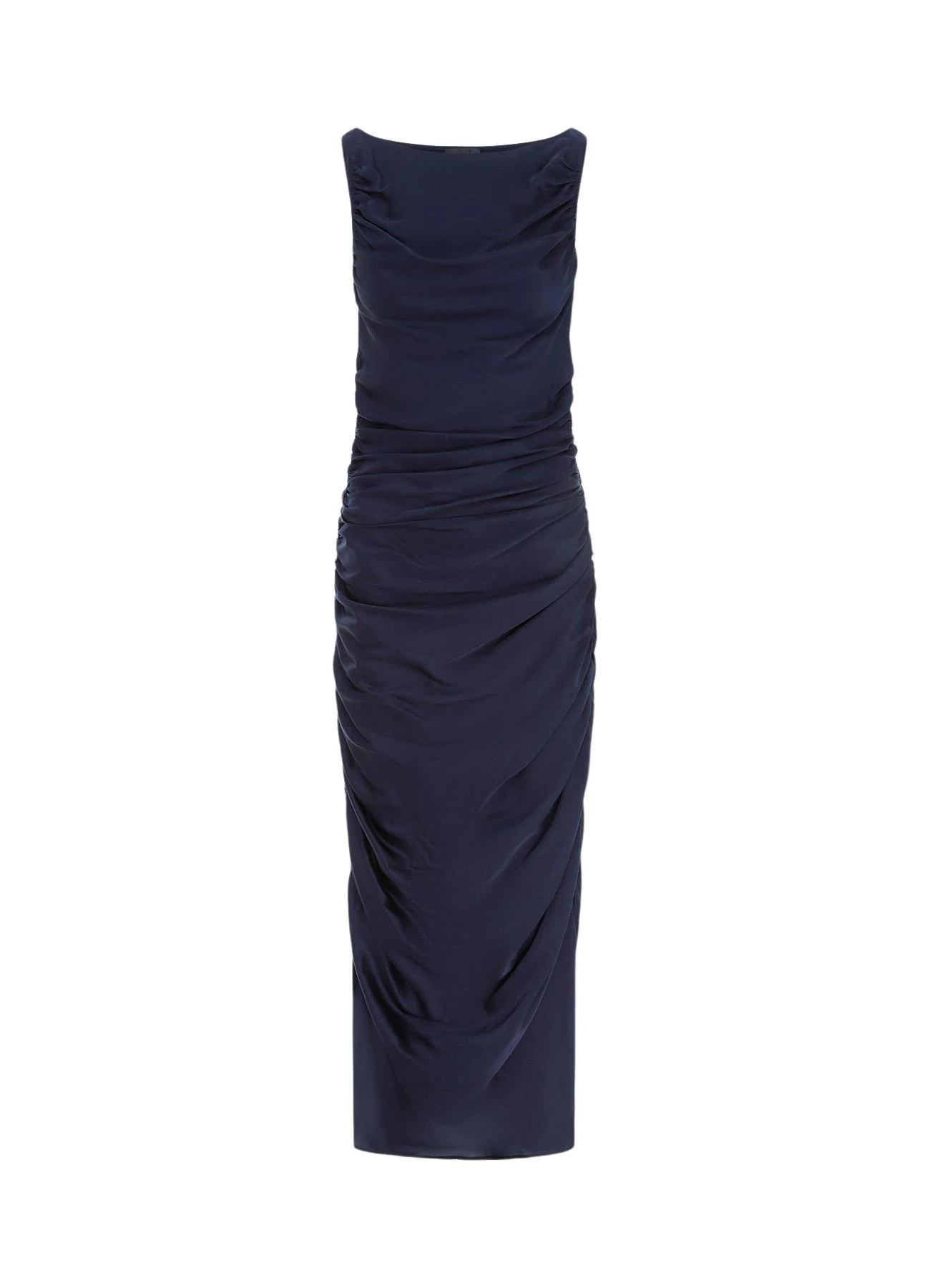 Leo-Lin-Laura-Midi-Dress-Oxford-Blue-633867_nobg Laura Midi Dress - Oxford Blue - Image 1