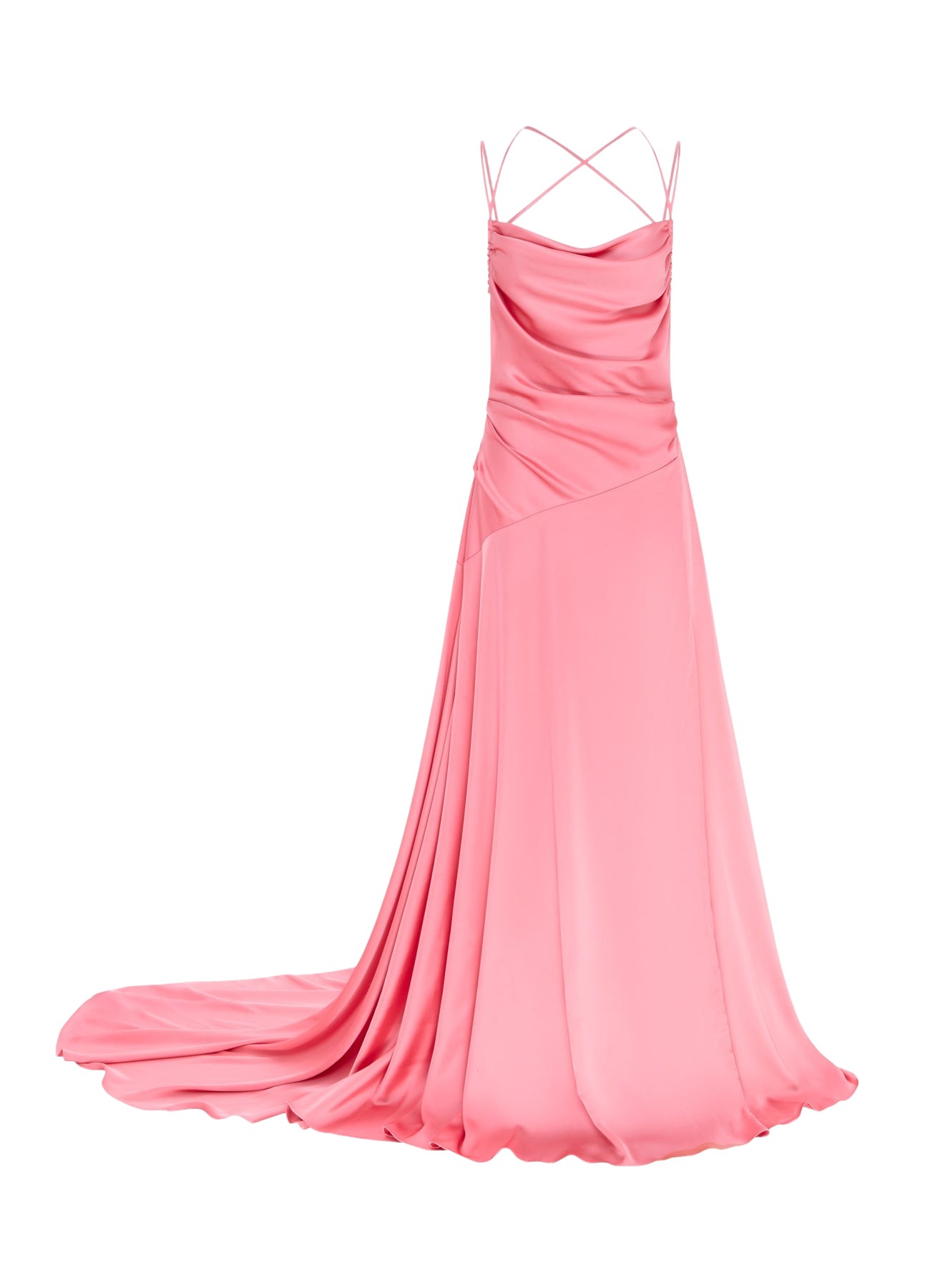 Leo Lin Melodie Gown – Watermelon