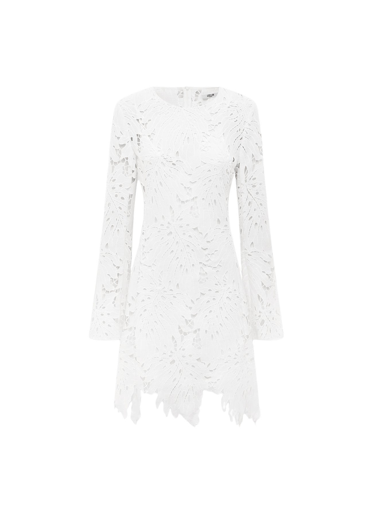Leo Lin Selena Lace Mini Dress – Snow