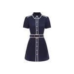 Spencer Shirt Mini Dress - Oxford Blue
