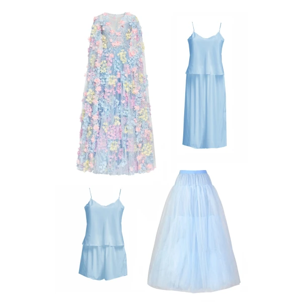 Hortensia With Detachable Sleeves Maxi Dress - Image 8