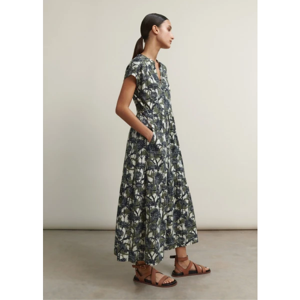 Aster Print Tiered Maxi Dress - Image 5