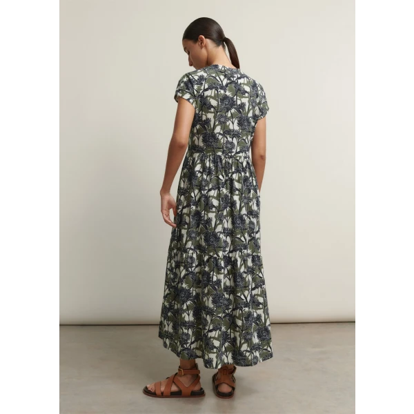 Aster Print Tiered Maxi Dress - Image 6