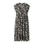 Aster Print Tiered Maxi Dress