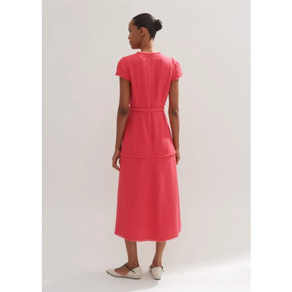 Cap Sleeve Midi Dress - Image 5