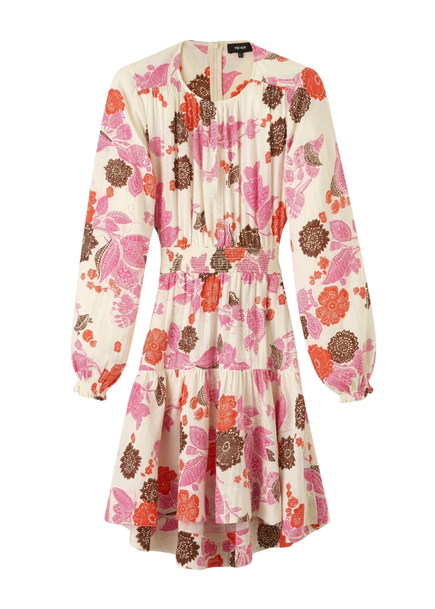 Me-and-Em-Cheesecloth-Bali-Print-Fit-and-Flare-Dress-scaled17222_nobg Cheesecloth Bali Print Fit and Flare Dress - Image 1