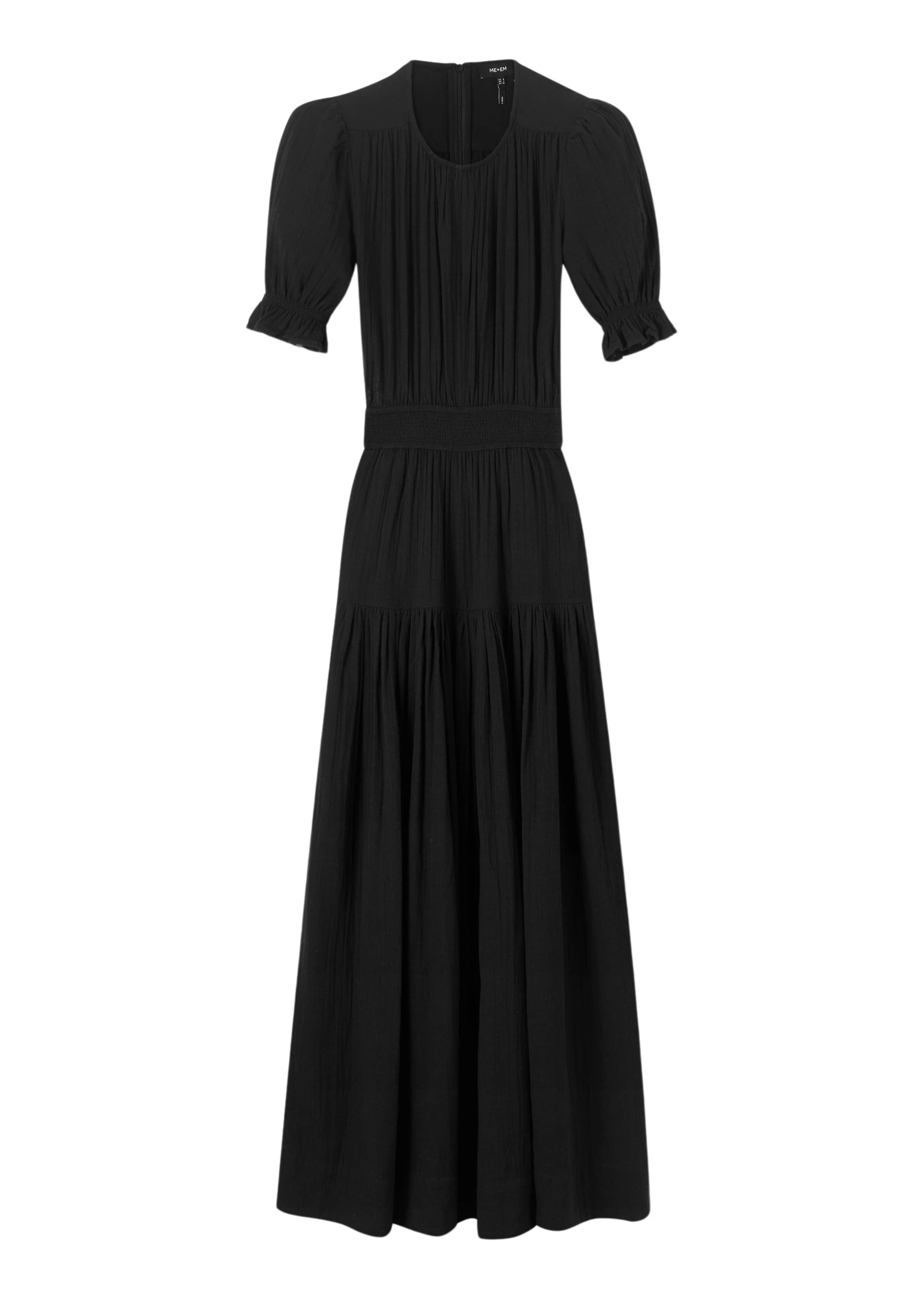 Me-and-Em-Cheesecloth-Cut-Out-Full-Length-Dress-scaled21953_nobg Cheesecloth Cut Out Full-Length Dress - Image 1