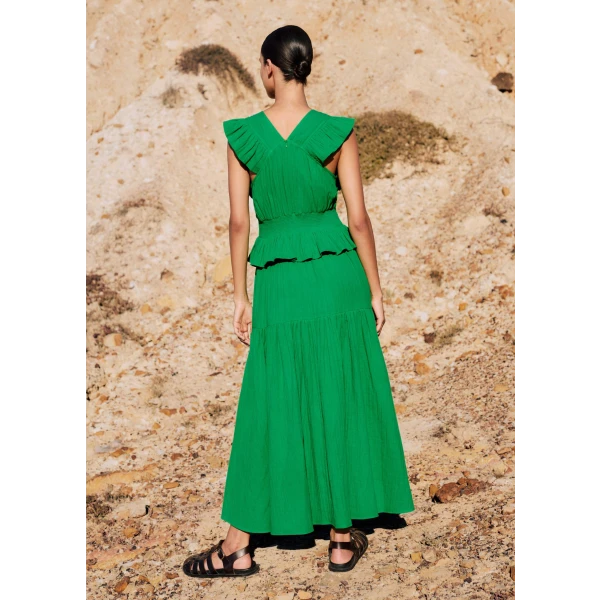 Cheesecloth Maxi Dress - Image 5