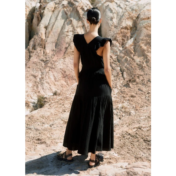 Cheesecloth Maxi Dress - Image 5