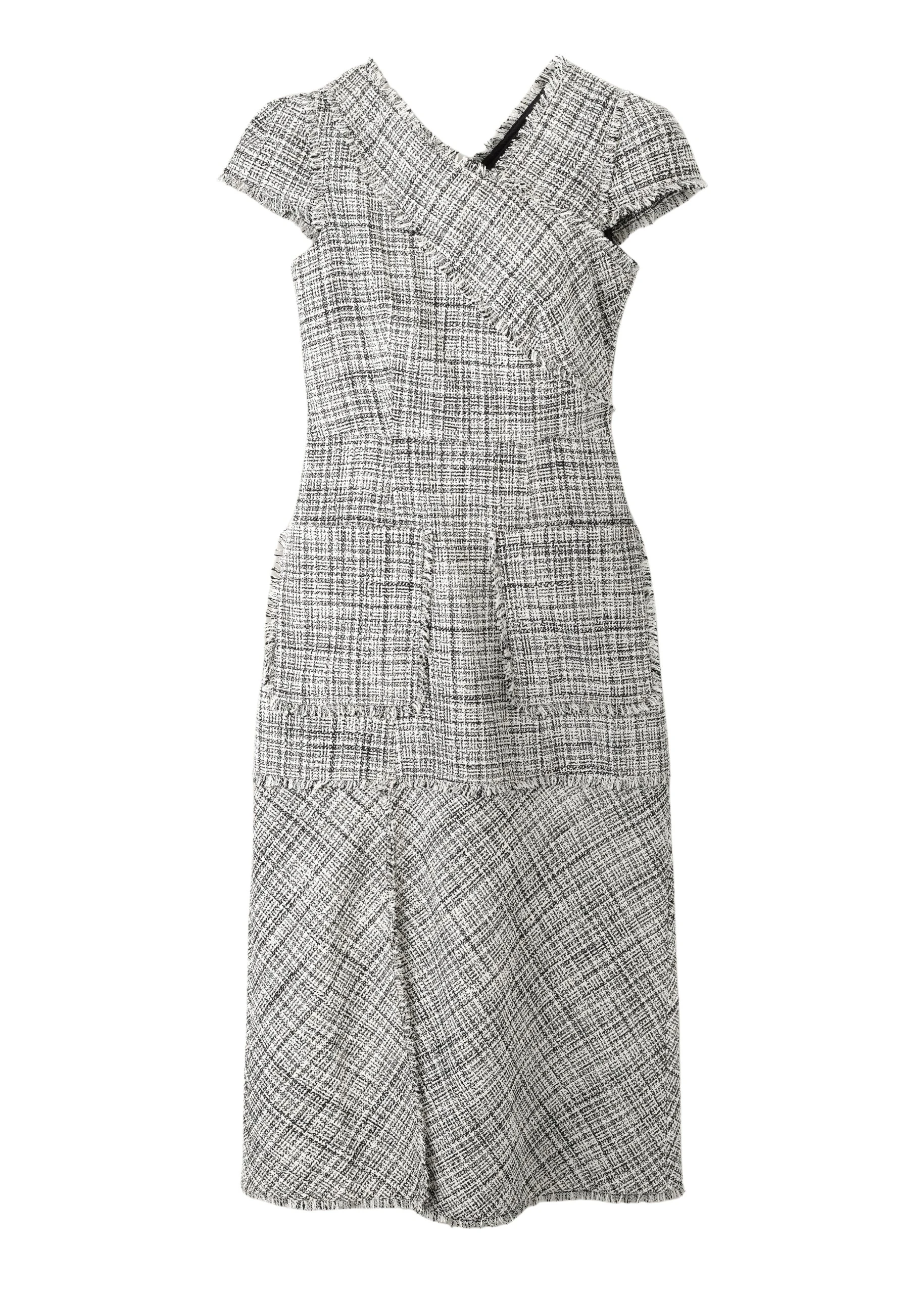Me-and-Em-Cotton-Blend-Fringe-Trim-Midi-Dress-scaled84904_nobg Cotton-Blend Fringe Trim Midi Dress - Image 1