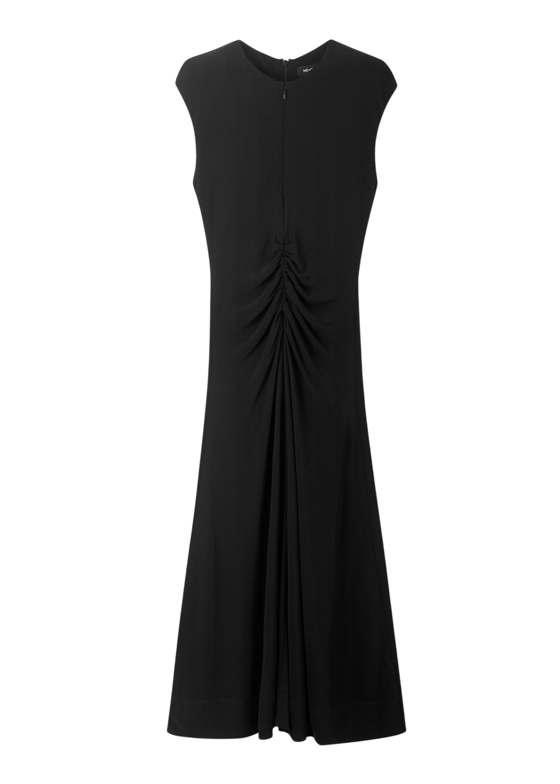 Me and Em Fluid Crepe Cap Sleeve Midi Dress