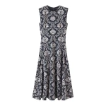 Jacquard Jersey Midi Dress